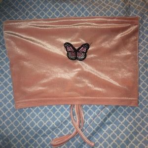 Velvet Butterfly Top